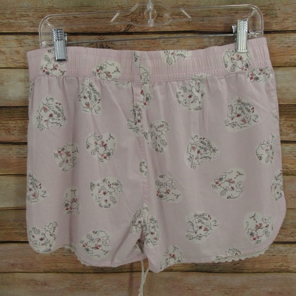 GAP Body Hearts and Flowers Summer Sleep Shorts M - Picture 13 of 16